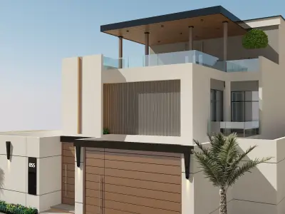 PRIVATE VILLA DESIGN PROJECT 3D model