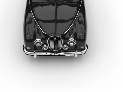  Jaguar MK2 -1962 Free 3D model