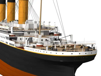 RMS Titanic 3D model