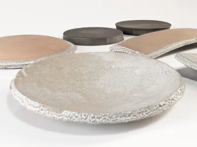 Japanese Tableware Bundle 3D Model Collection