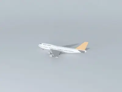 Plane in Viracopos 3D model