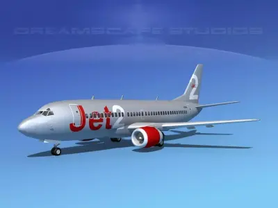 Boeing 737-300 Jet2 3D model