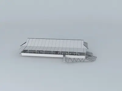 Christian SHAN Hendricks Market Place St Croix USVI 3D model