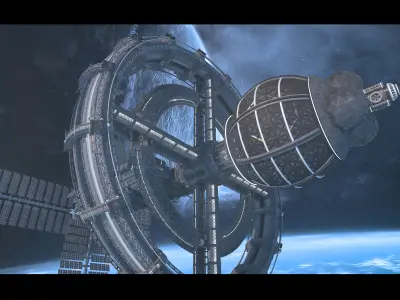 SpaceShip Calypso 3D model