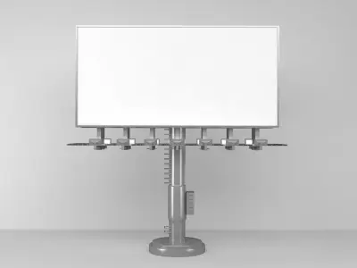 Street Billboards 3D model