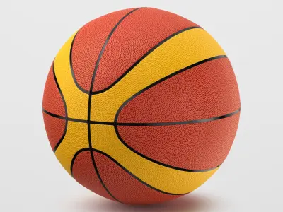 Basketball 07 3D model