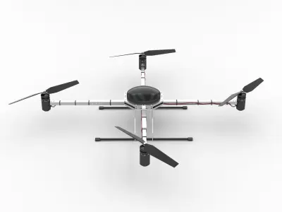 Generic Quadcopter Drone 2 3D model