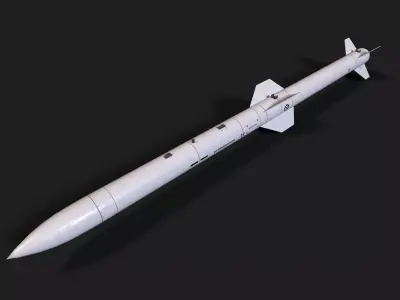 pl15 air to air missile Low-poly 3D model