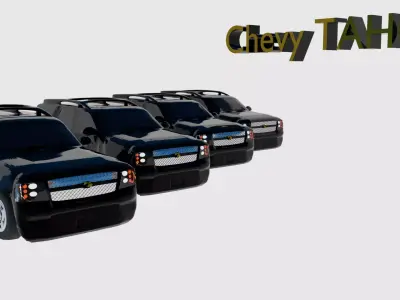 Chevy Tahoe 3D model