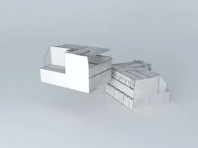 Ex Hotel Rome Free 3D model