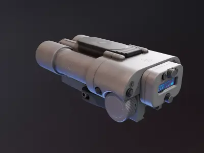 Radius Rangefinder Low-poly 3D model
