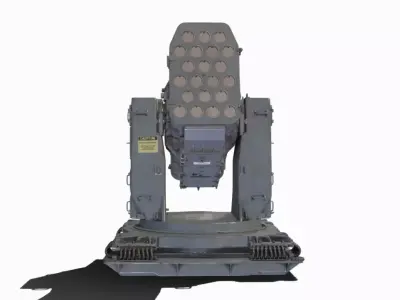RIM 116 Rolling Airframe Missile  Low-poly 3D model