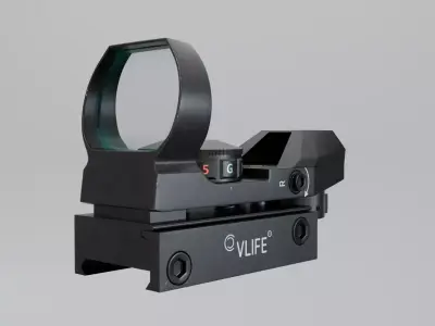 Red Dot Sight 3D model