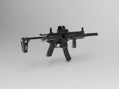 SIG SAUER MPX AIR RIFLE 3D model