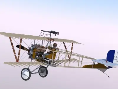 Nieuport 11 3D model