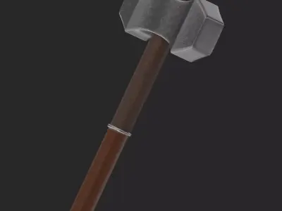 viking hammer 3D model