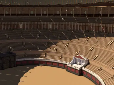 Roman Colosseum Reconstruction 3D model