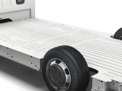 Renault Master FWD LL35 L3H1 Platform Cab 2010 3D model