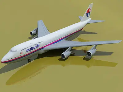Malaysia Airlines 3D model