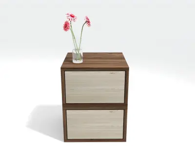 Nightstand Curbstone  Free 3D model