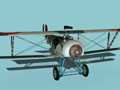 Nieuport 11 VHP V10 3D model