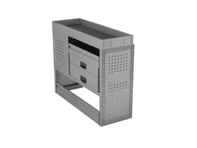 Van box systems 3D model