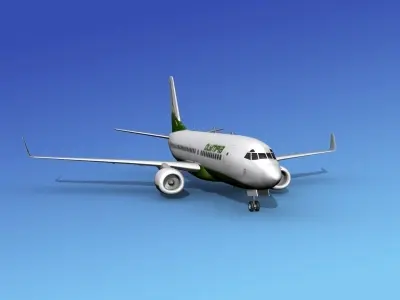 Boeing 737-700ER Olympia Charter 3D model