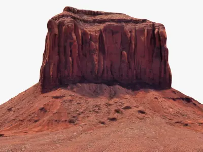 Sandstone Butte 4 3D model