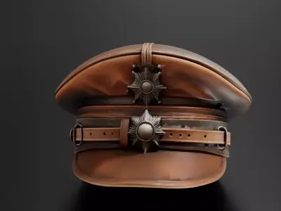 Military Cap 3D print model
