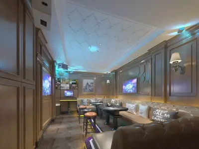 VIP Private Cinema 3D model