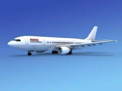 Airbus A300 AMC 3D model