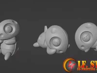 Pokemon Aron Free 3D model