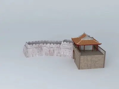 Penghu Magong Shun Cheng Gate Free 3D model