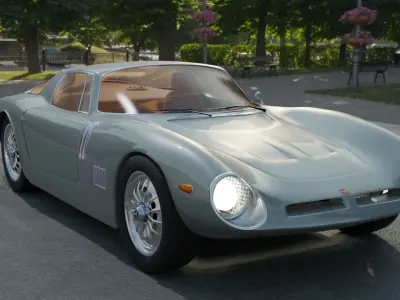 Bizzarrini Car Model 3D model