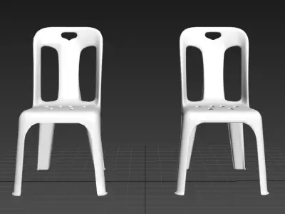 Chair plastic Free 3D model purchase
