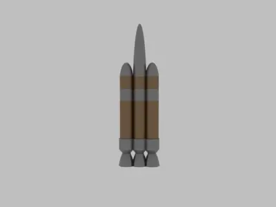 Space Shuttle Free low-poly 3D model