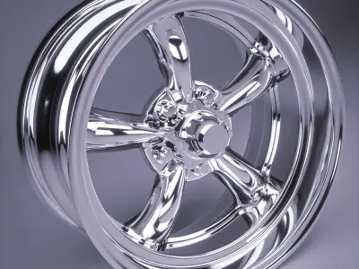 American Racing Torq Thrust II 3D model