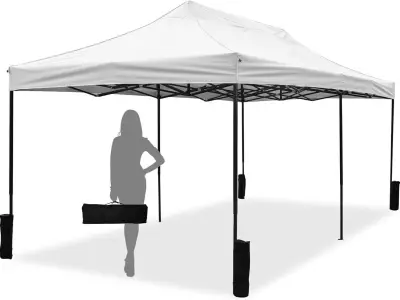 Instant Easy Set-up Canopy Tent Low-poly 3D model