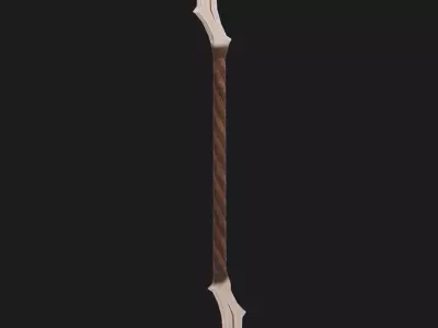 Ancient Bone Tauriel Low-poly 3D model