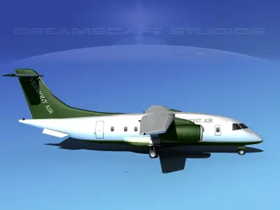 Dornier 328Jet Vermont Air 3D model