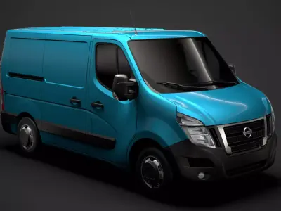 Nissan NV 400 L1H1 Van 2020 3D model