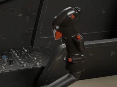 AH-1s MOD Cobra - Attack Helicopter 3D model