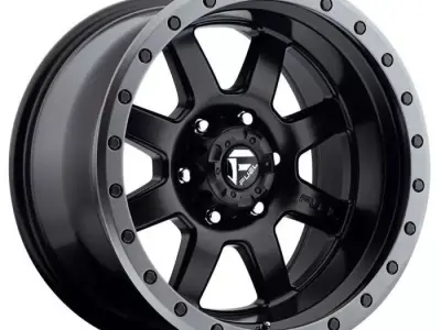 Fuel Assault Wheel Matte Black And Milled F150 Raptor 3D model