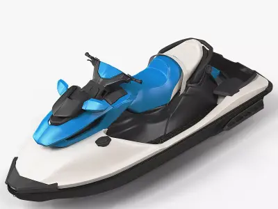 Personal Watercraft 3D model 3D model