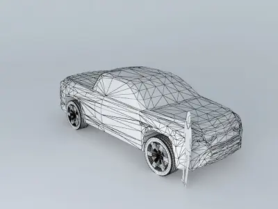 Car NEG E1 template Free 3D model