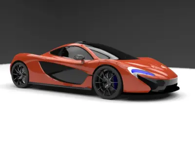 McLaren P1 Free 3D model