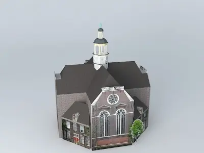 The New Church Groningen Free 3D model