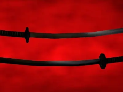 katana of for honor Free 3D model