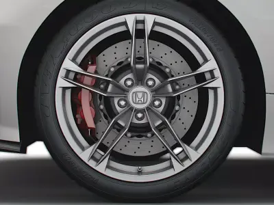 Honda NSX Type S 2022 wheel 3D model