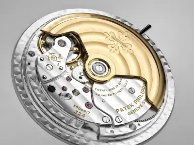 Patek Phillipe Caliber 324 movement 3D model